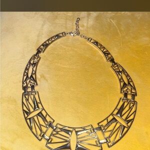 Aldo Gold Art Deco Necklace